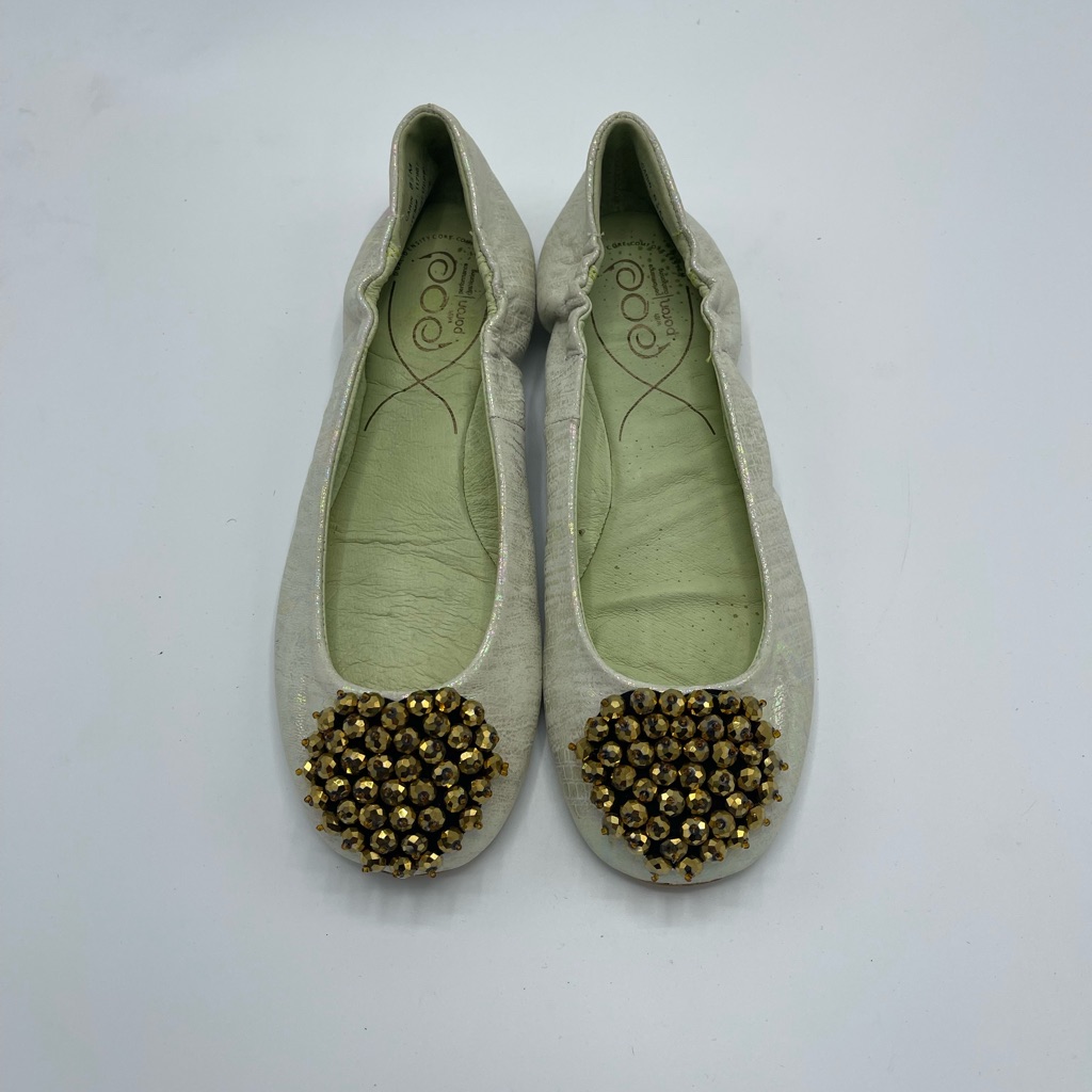 Poe Power Of Essentials Embellished Flats Poe Power Of Essentials Embellished Flats